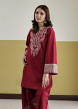 Elara Lawn 2pc – Red