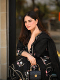 Siyah Embroiderd 3pc - Lawn