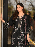 Siyah Embroiderd 3pc - Lawn
