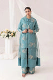 Shabnam Embroidered 3pc With Farshi Shalwar