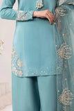 Shabnam Embroidered 3pc With Farshi Shalwar