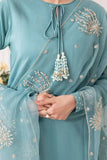 Shabnam Embroidered 3pc With Farshi Shalwar